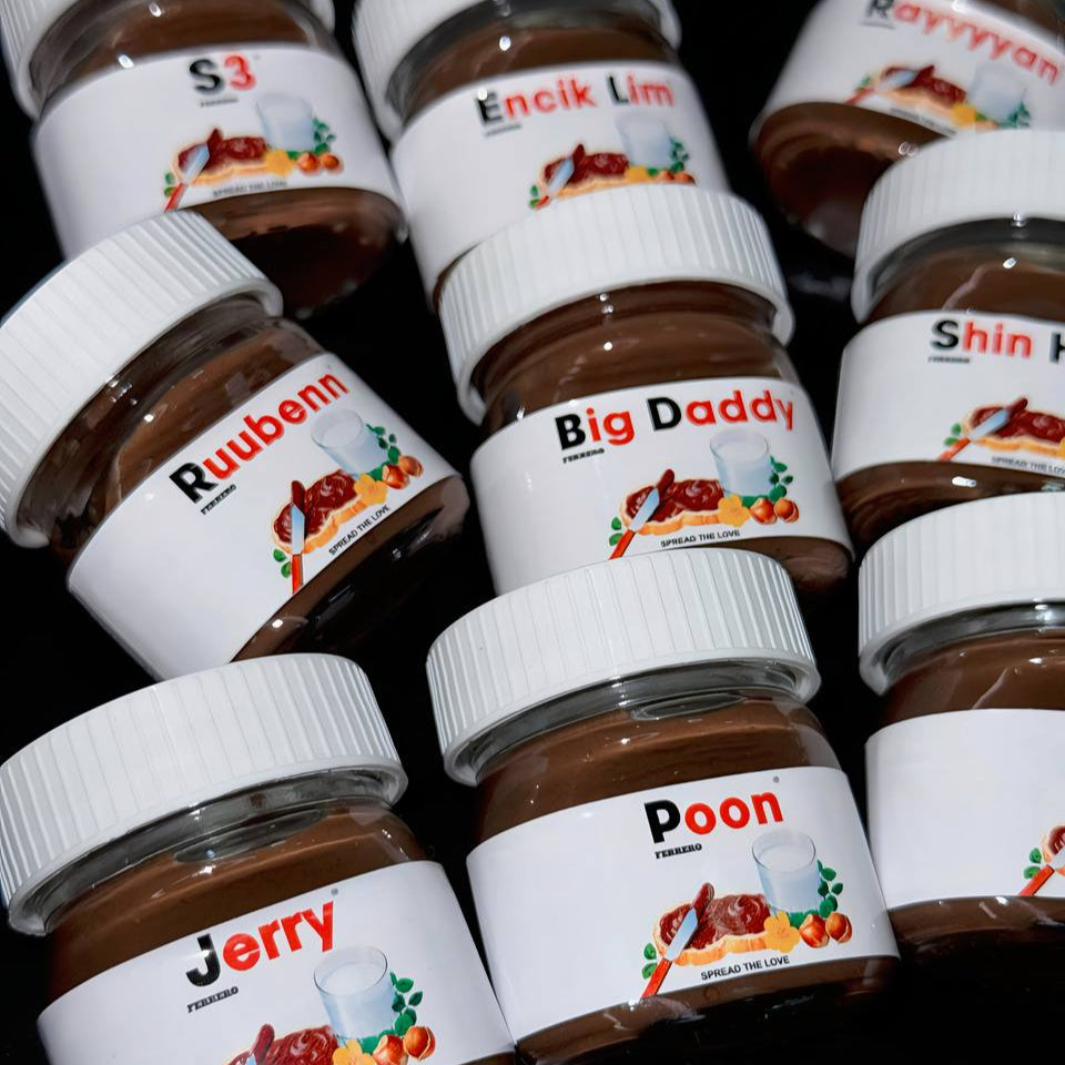 Mini Nutella Jars